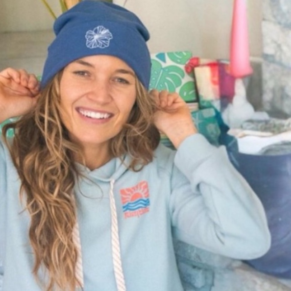 Tag Aloha Hibiscus Beanie